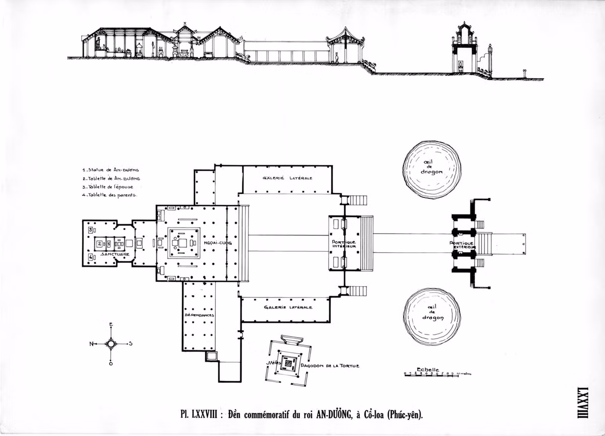 Đền An Dương Vương ở Cổ Loa.