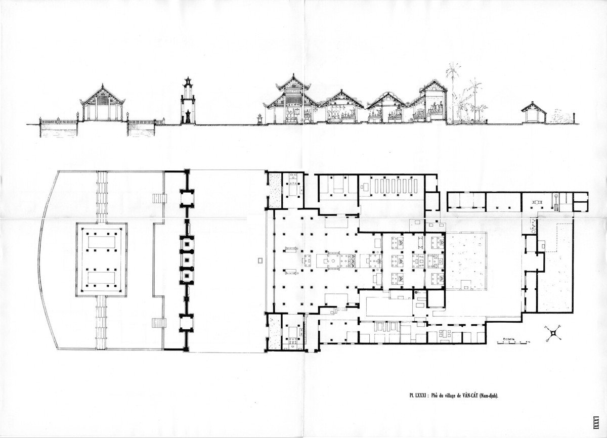 Phủ Vân Cát, thuộc quần thể di tích Phủ Dày ở xã Kim Thái, huyện Vụ Bản, tỉnh Nam Định.