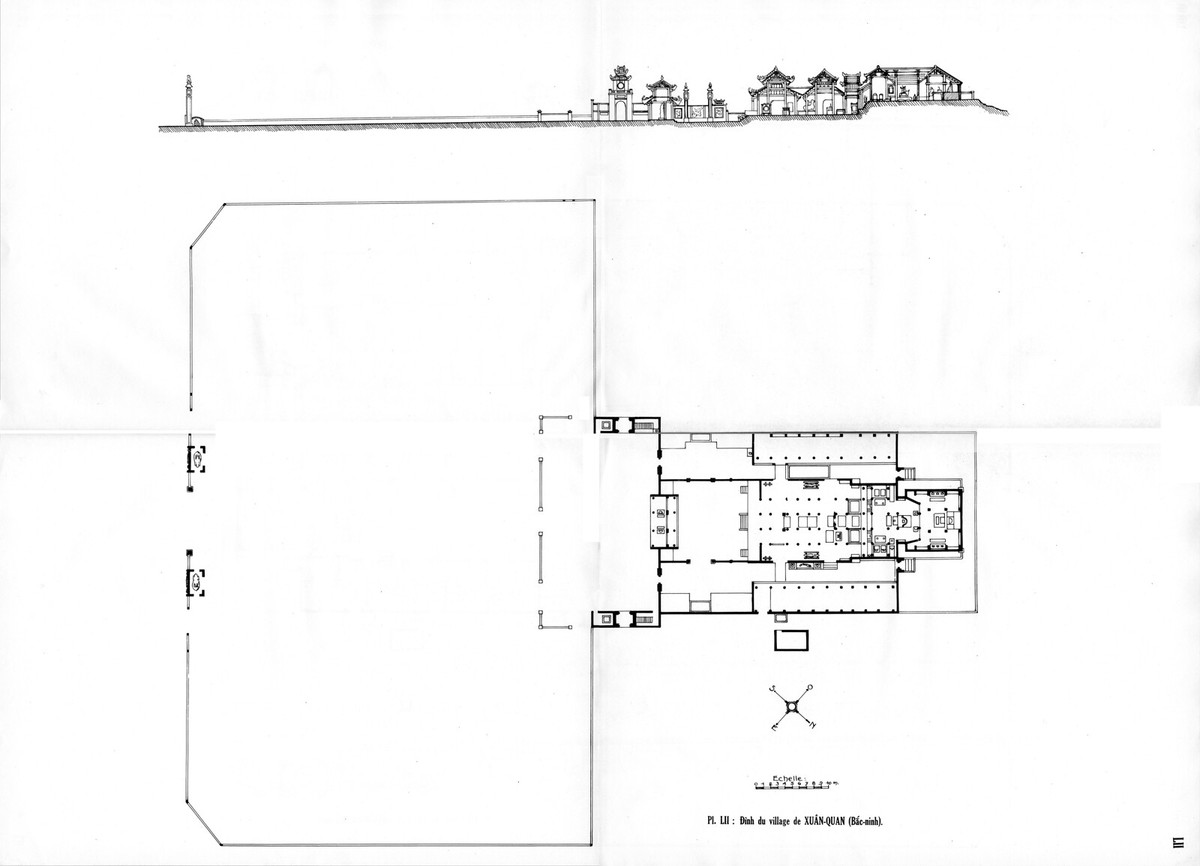 Đình làng Xuân Quan ở tỉnh Bắc Ninh, nay thuộc địa phận xã Xuân Quan, huyện Văn Giang, tỉnh Hưng Yên.