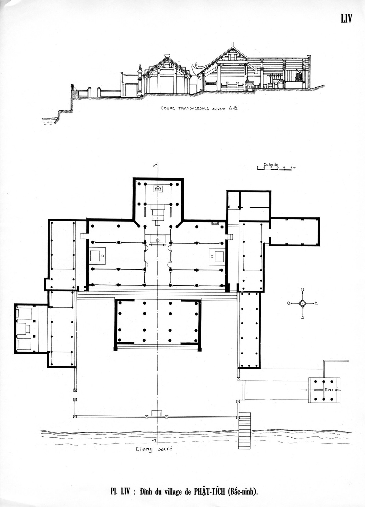 Đình làng Phật Tích ở xã Phật Tích, huyện Tiên Du, tỉnh Bắc Ninh.