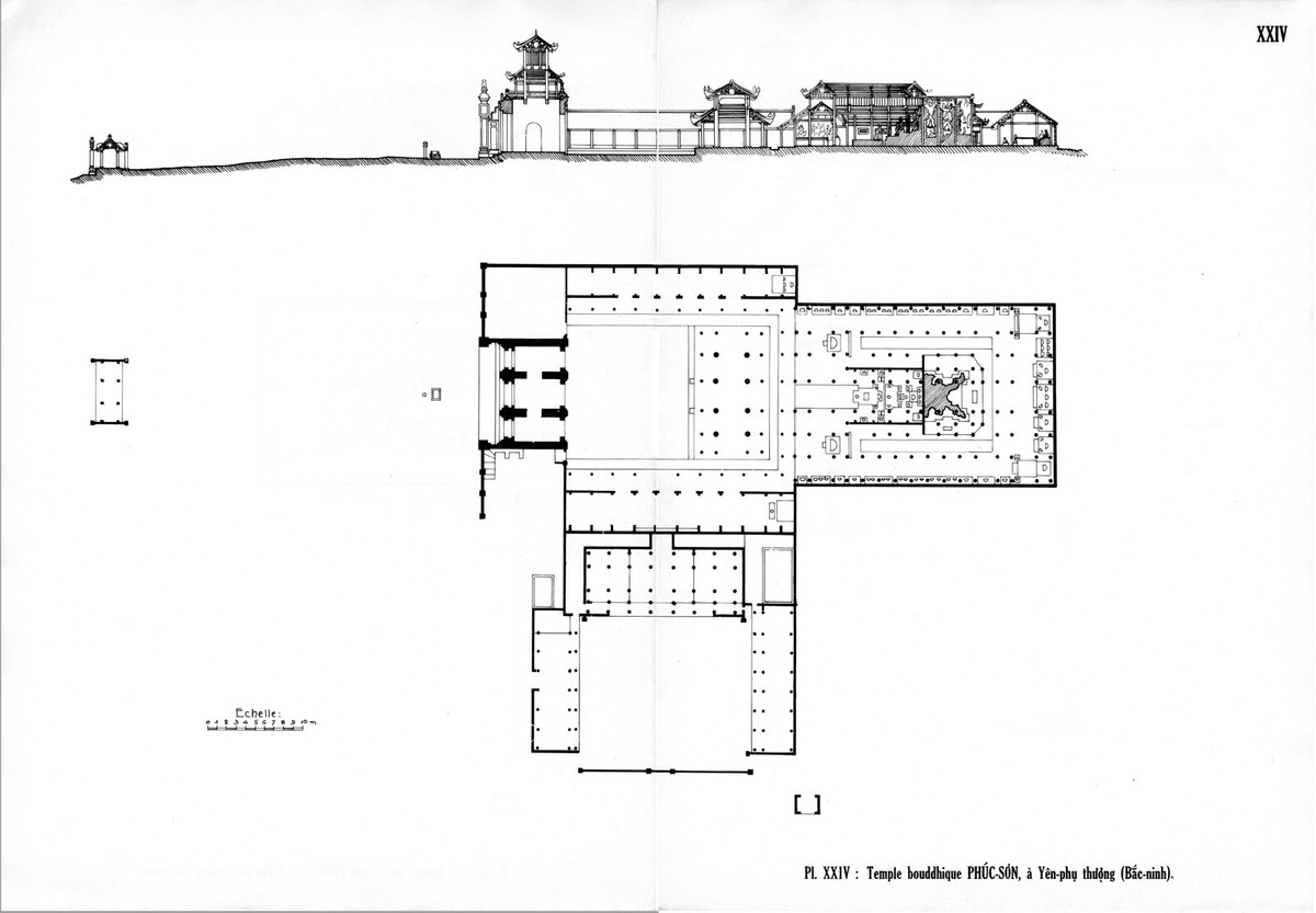 Chùa Phúc Sơn ở Yên Phụ Thượng (thôn An Ninh, xã Yên Phụ, huyện Yên Phong), tỉnh Bắc Ninh.