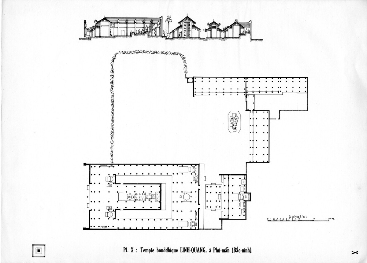 Chùa Linh Quang ở Phú Mẫn (thôn Phú Mẫn, thị trấn Chờ, huyện Yên Phong), tỉnh Bắc Ninh.
