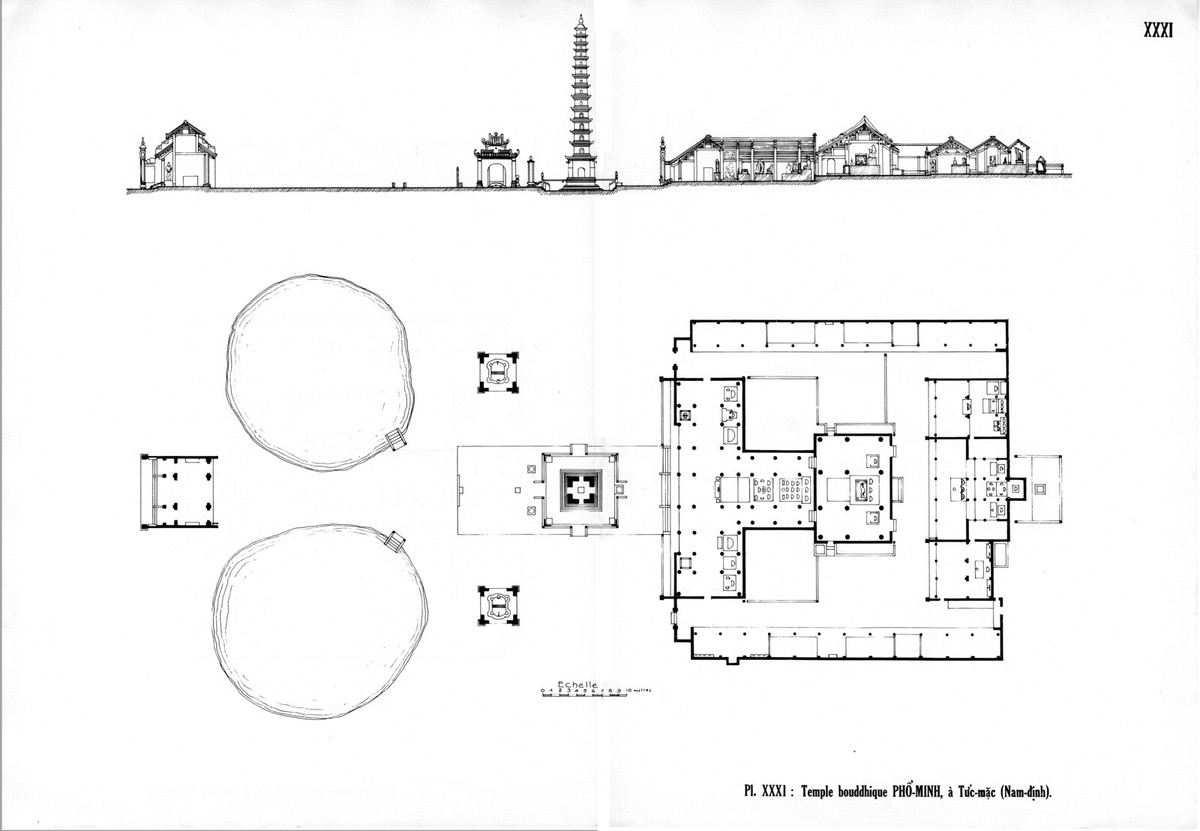 Chùa Phổ Minh ở Tức Mạc (thôn Tức Mạc, phường Lộc Vượng, thành phố Nam Định), tỉnh Nam Định.