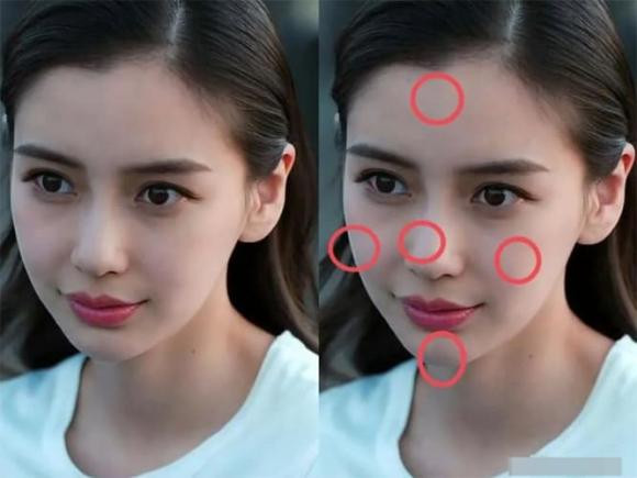 Năm ngọn núi hướng lên trời, có nghĩa là năm phần này đầy đặn và nhô lên trên, nhưng chúng không phồng lên như xương mà hơi bao phủ bởi thịt, tạo cho người ta cảm giác đầy đặn và đầy sức sống, xương cốt dưới da và thịt giống như cảm giác no đầy.