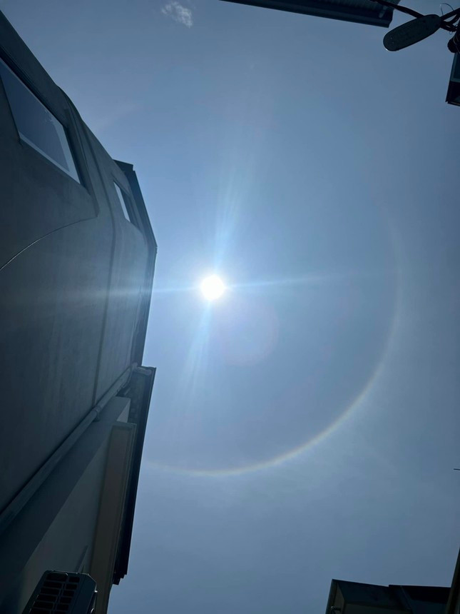 Hao quang quanh Mat Troi xuat hien tai mien Bac, la hien tuong gi?-Hinh-2