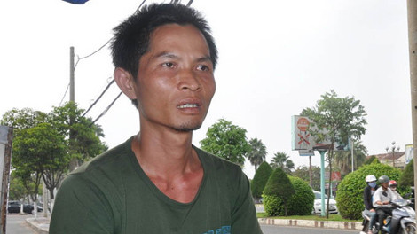 Tài xế Hồ Kim Hậu.