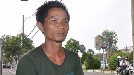 Tài xế Hồ Kim Hậu.