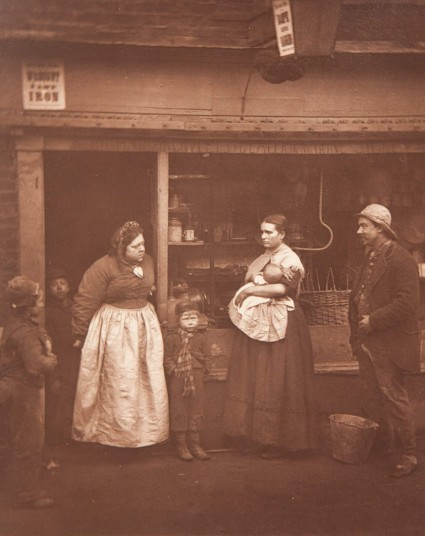 Những nạn nhân của lũ lụt ở Lambeth.