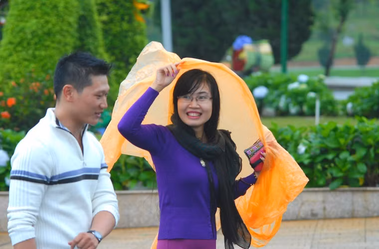 Thời tiết mát mẻ nhưng cứ về chiều là Đà Lạt đổ mưa...