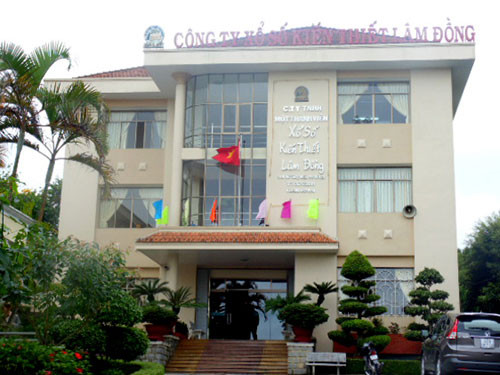 Công ty TNHH MTV xổ số Lâm Đồng.