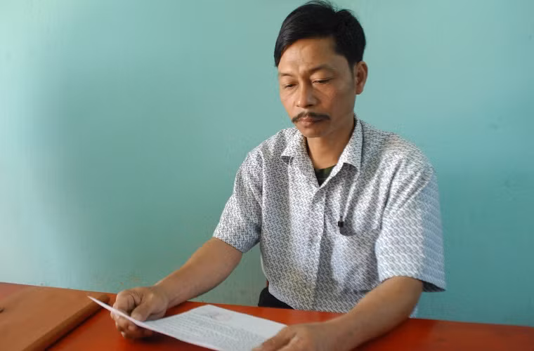 Ông BNướch Quý tỏ ra tiếc nối khi sự việc đã rồi