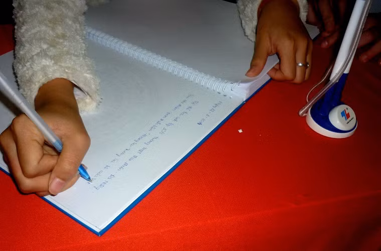 Buổi thăm quan thực tế đã để lại cho các em nhiều ký ức về hai quần đảo Trường Sa - Hoàng Sa của Việt Nam. 