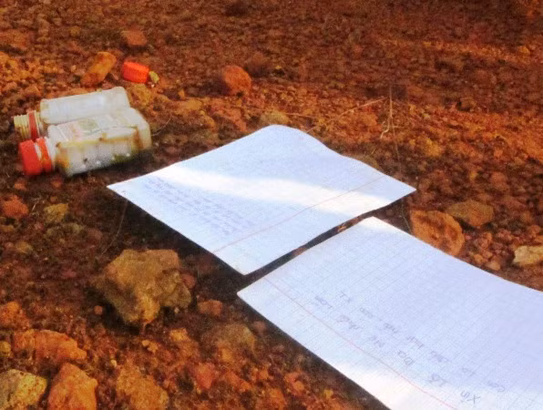 Tại hiện trường vụ tự tử