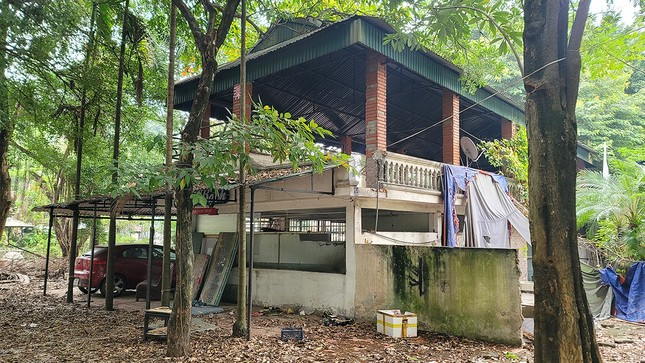 Một hạng mục sau khi chủ đầu tư phá bỏ, thu dọn, trả lại đất cho công viên.