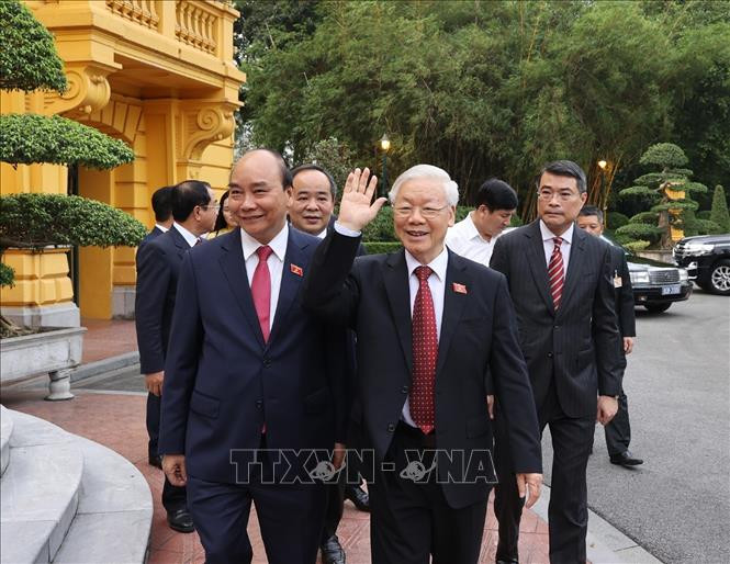 Le ban giao cong tac cua Chu tich nuoc