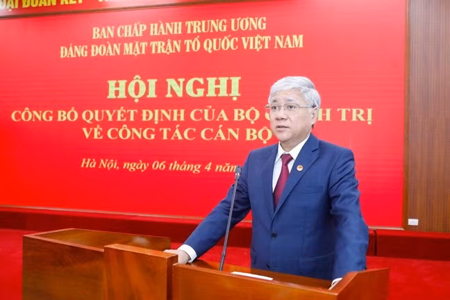 Bộ Chính trị chỉ định ông Đỗ Văn Chiến làm Bí thư Đảng đoàn MTTQ Việt Nam ảnh 2