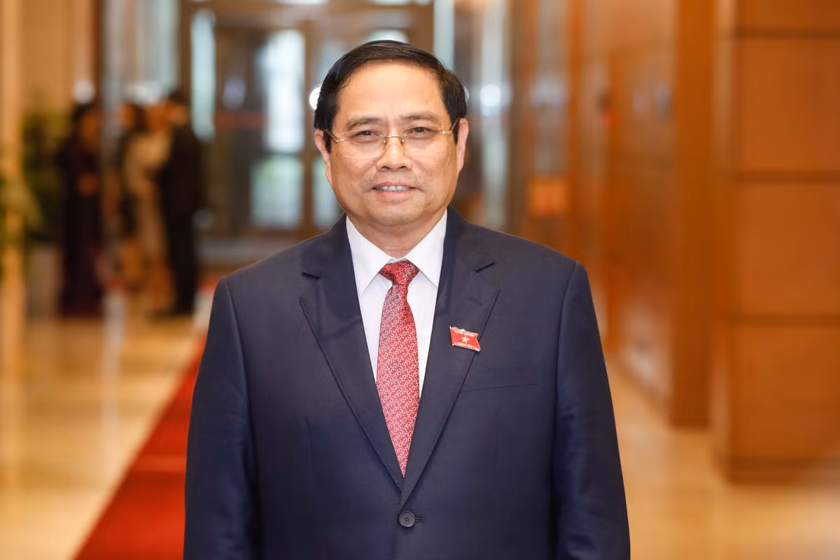 Nhân sự được giới thiệu để Quốc hội bầu Thủ tướng Chính phủ là Ủy viên Bộ Chính trị, Trưởng Ban Tổ chức Trung ương Phạm Minh Chính.