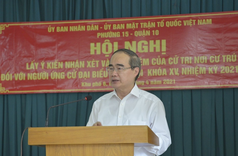 Nguyên Bí thư Thành ủy TP.HCM Nguyễn Thiện Nhân