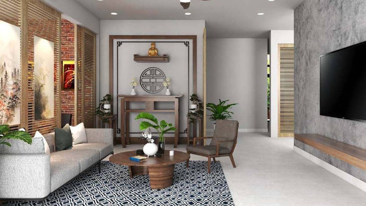  Nếu ban thờ trong phòng khách thì sao? Ngày nay nhiều gia đình đặt ban thờ ở phòng khách vì chật chỗ. Phòng khách thì cần sáng mà phòng thờ thì cần vừa phải, vậy làm sao để cân bằng? 