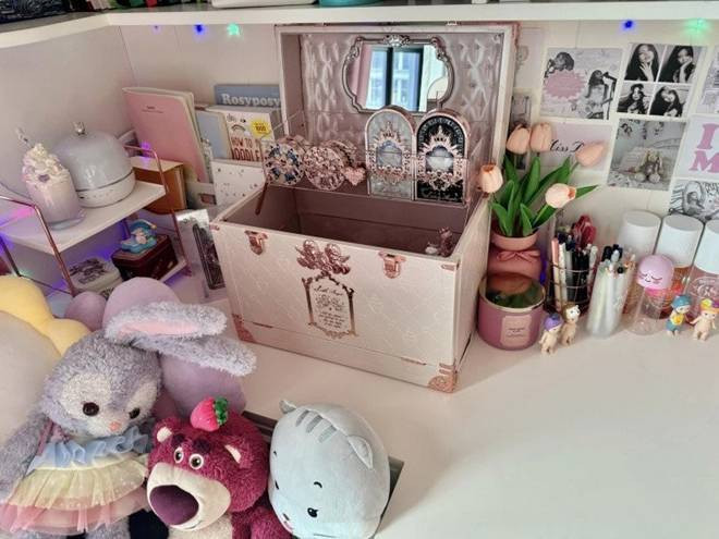 Can phong mau hong sieu ngan nap cua con gai MC Diep Chi-Hinh-3