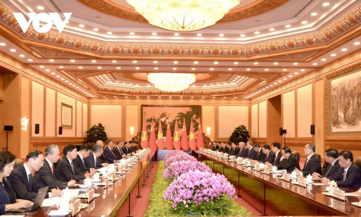 “Chuyến thăm Trung Quốc của Tổng Bí thư, Chủ tịch nước thành công trên mọi phương diện“ - Hình 3 “Chuyen tham Trung Quoc cua Tong Bi thu, Chu tich nuoc thanh cong tren moi phuong dien“-Hinh-3