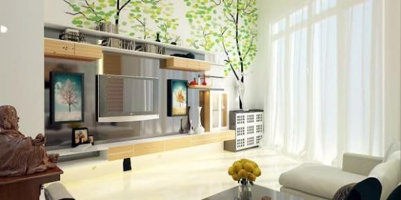 Ánh sáng biểu trưng cho năng lượng dương cần thiết cho hoạt động sống. Phòng khách là nơi tụ họp gia đình và đón tiếp khách khứa. Phòng khách là nơi thể hiện sự giàu có, đón tài lộc của gia đình.