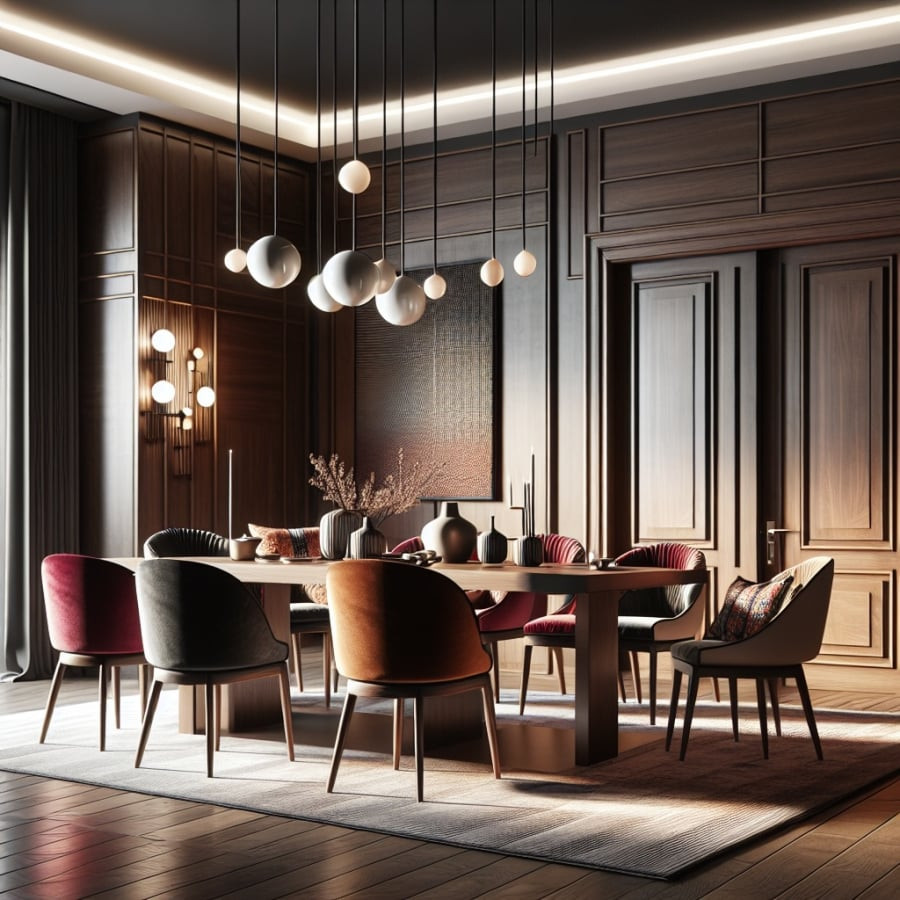 Cach chua loi phong thuy khi phong an doi dien cua ra vao-Hinh-2