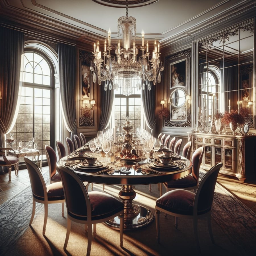 Cach chua loi phong thuy khi phong an doi dien cua ra vao