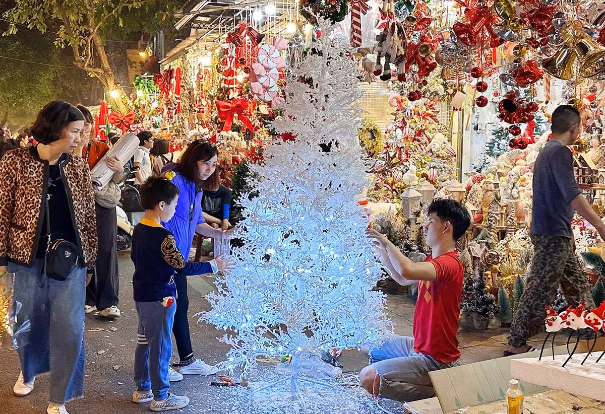 Cây thông Noel này được bán với giá 2,5 triệu đồng.