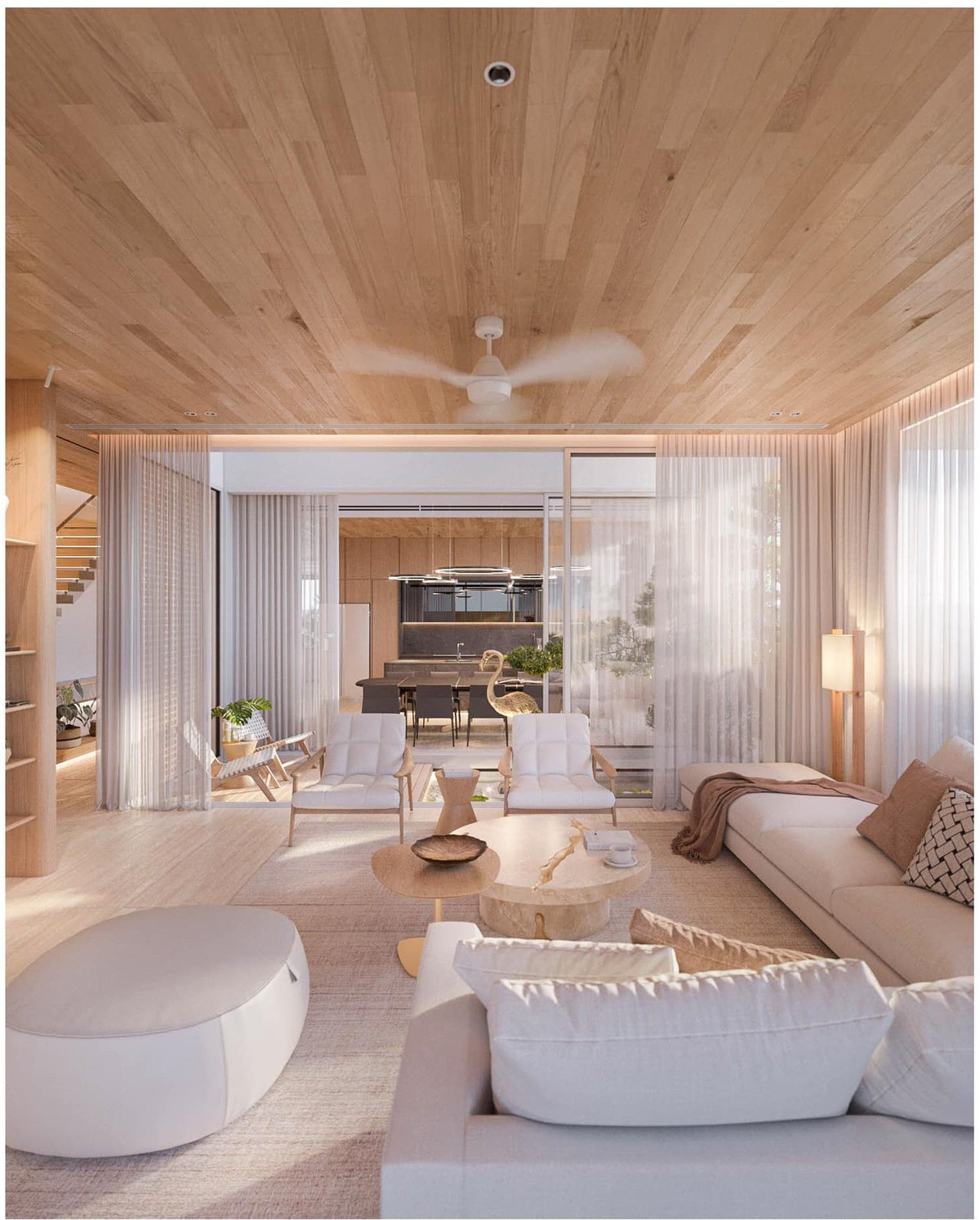 Nha pho hien dai dung ho ca Koi dieu hoa khong khi mat lanh-Hinh-3