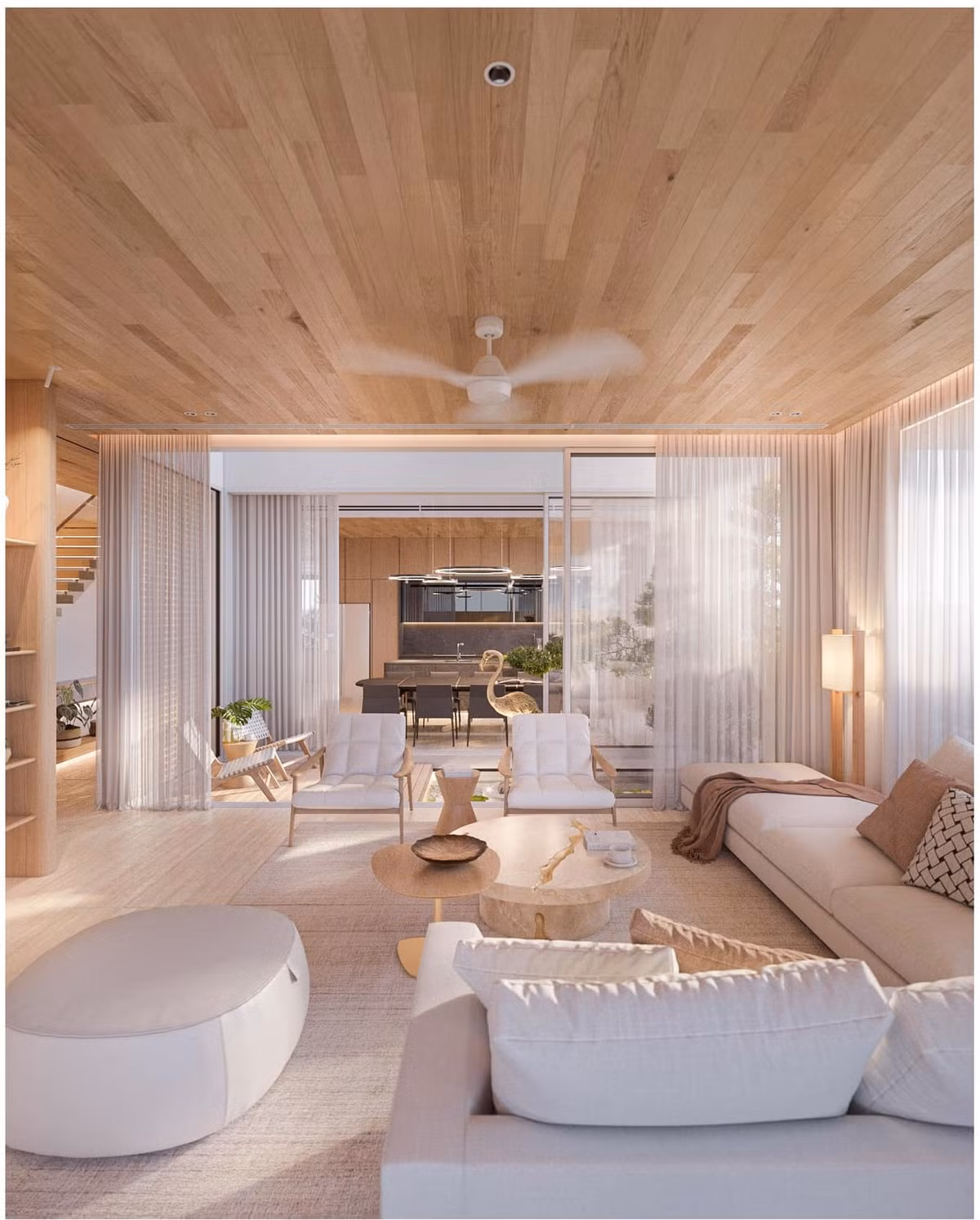 Nha pho hien dai dung ho ca Koi dieu hoa khong khi mat lanh-Hinh-3