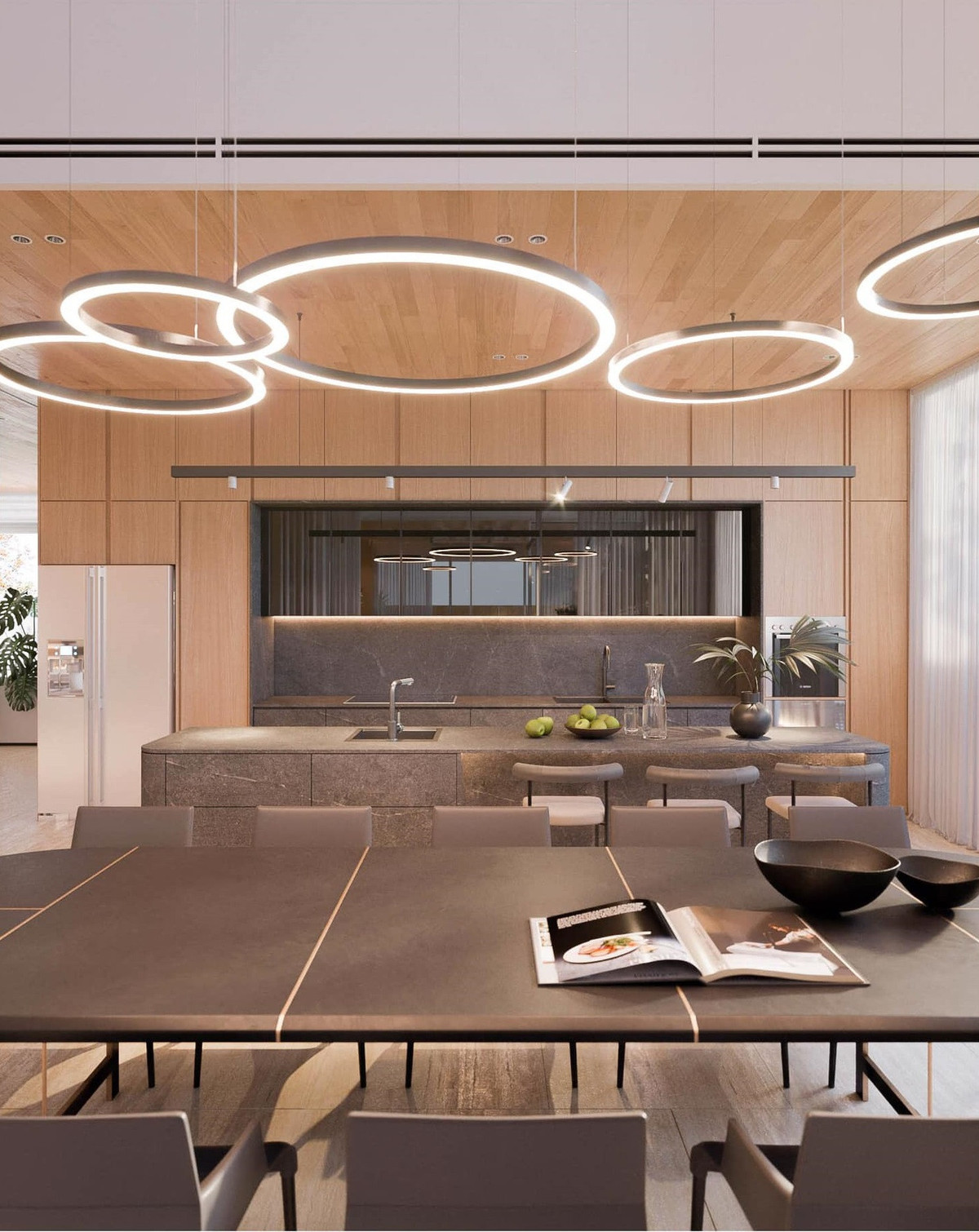 Nha pho hien dai dung ho ca Koi dieu hoa khong khi mat lanh-Hinh-10