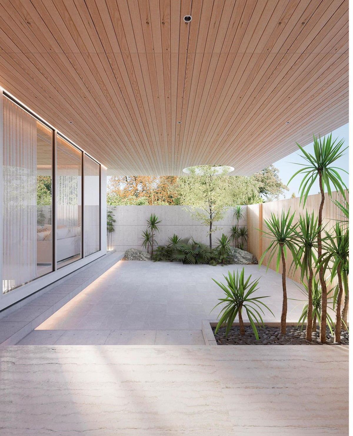 Nha pho hien dai dung ho ca Koi dieu hoa khong khi mat lanh-Hinh-11