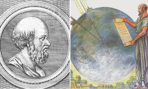 Lam sao tinh duoc chu vi Trai dat chi bang mot cay gay?