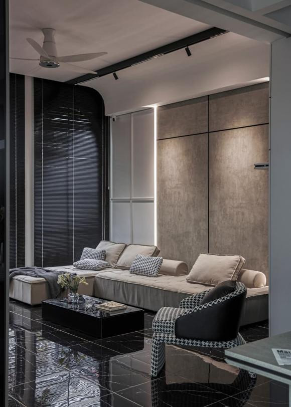 Thiet ke nha 1 tang co khong gian mo, hien dai, tinh te-Hinh-8