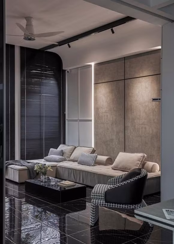 Thiet ke nha 1 tang co khong gian mo, hien dai, tinh te-Hinh-8