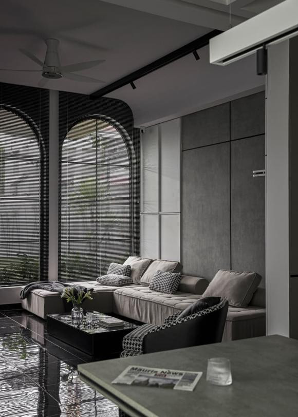 Thiet ke nha 1 tang co khong gian mo, hien dai, tinh te-Hinh-7