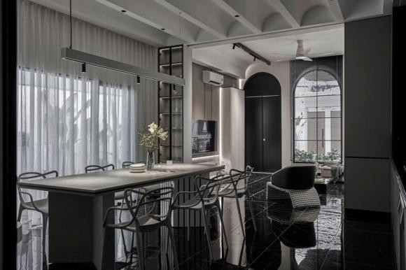 Thiet ke nha 1 tang co khong gian mo, hien dai, tinh te-Hinh-15