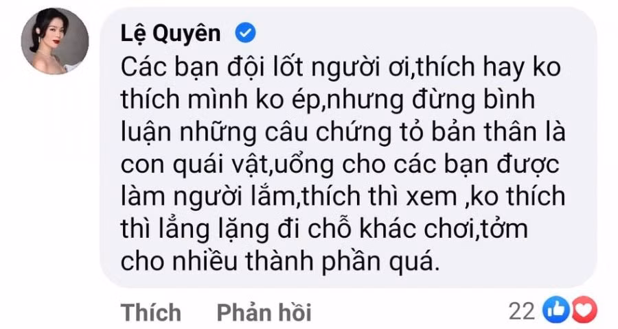 Le Quyen dap tra cuc gat khi thu cung bi che bai-Hinh-2