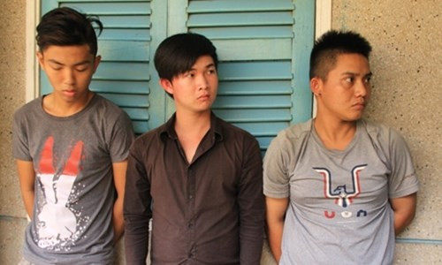 3 trong số 4 nghi can đang bị công an tạm giữ hình sự để làm rõ hành vi liên quan đến cái chết của 3 thanh niên ở Củ Chi.