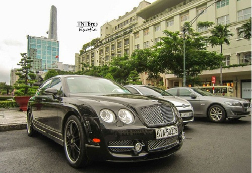 Các siêu xe chủ yếu mang biển số TP HCM...