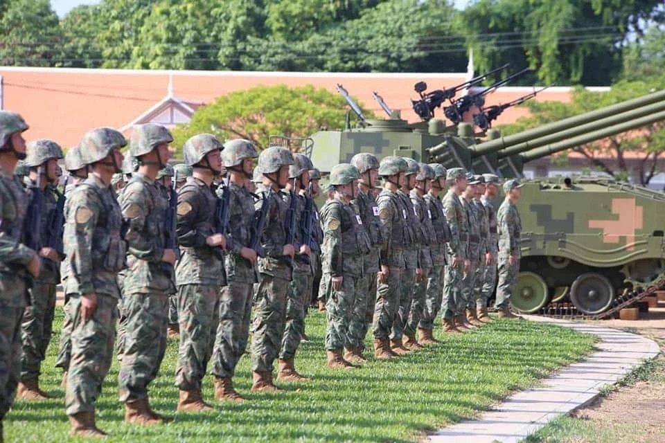 Campuchia và Trung Quốc tập trận chung Rồng Vàng 2025 Campuchia va Trung Quoc tap tran chung Rong Vang 2025