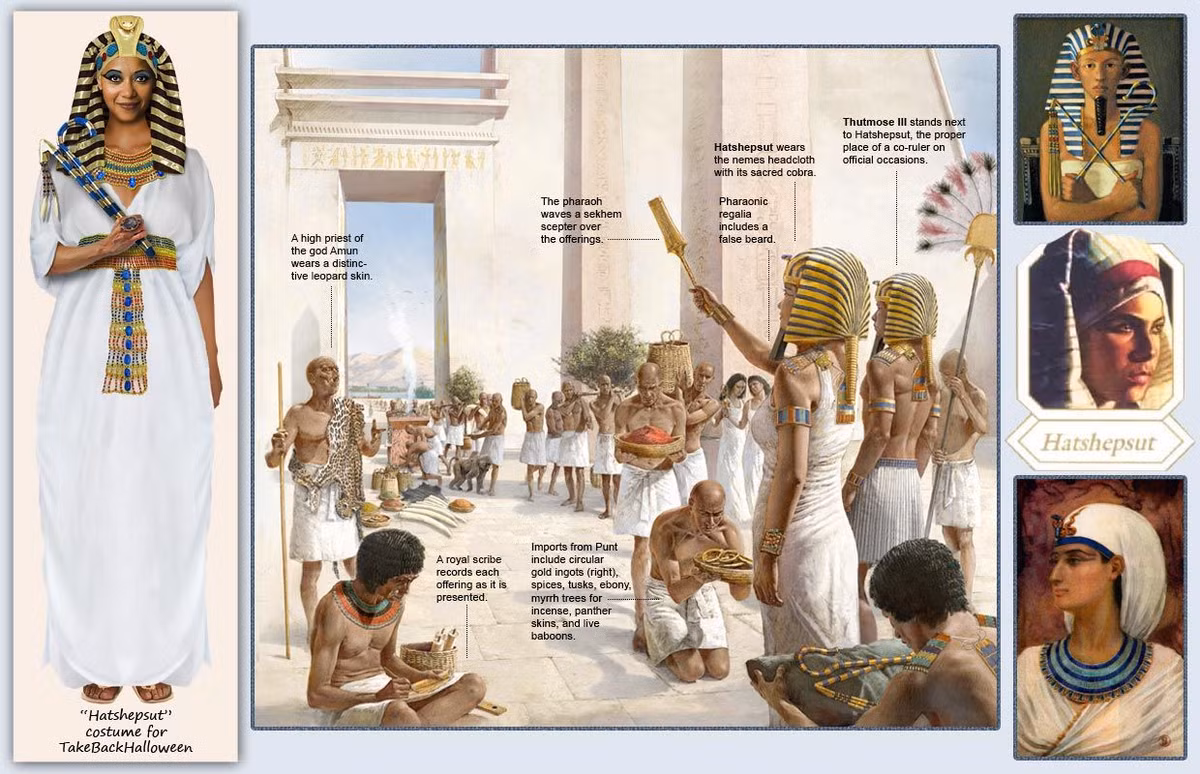 Trên thực tế, Hatshepsut vẫn kiểm soát mọi thứ ngay cả khi Thutmose III đã trưởng thành, Triều đình Ai Cập bấy giờ đã công nhận Hatshepsut như là pharaoh cho tới khi bà qua đời.