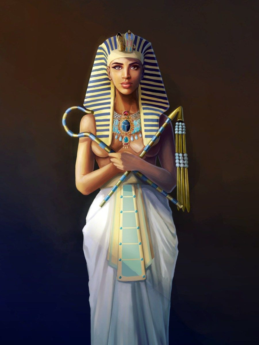 Là con gái của pharaoh Thutmose I, Hatshepsut kết hôn với người anh cùng cha khác mẹ là Thutmose II theo một tập tục phổ biến thời bấy giờ. Sau khi cha qua đời, Hatshepsut và Thutmose II đồng trị vì Ai Cập.