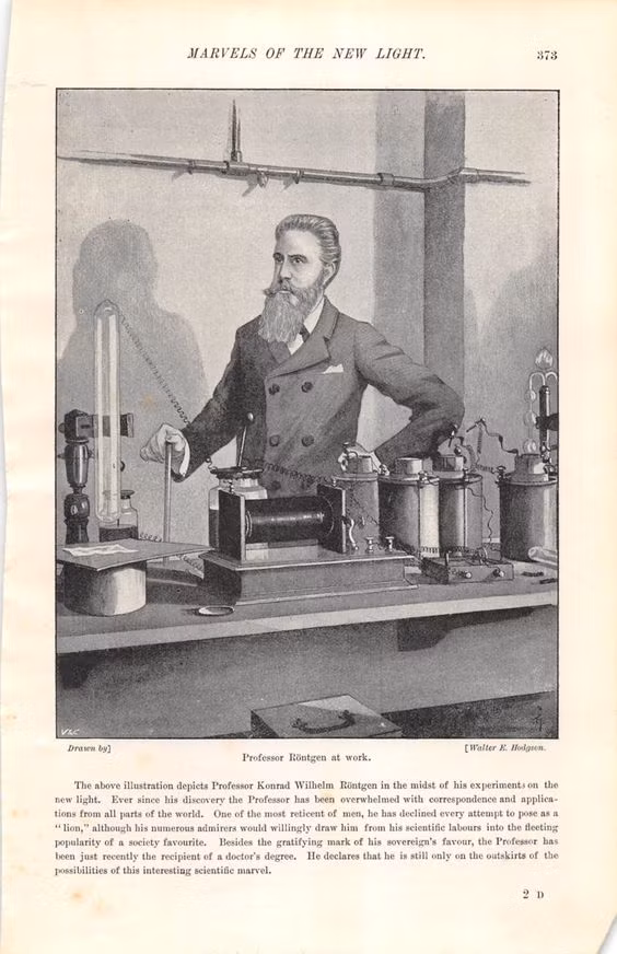 Những ngày sau đó, Rontgen đã dành phần lớn thời gian trong phòng thí nghiệm của mình và tiến hành một loạt các thí nghiệm để hiểu rõ hơn về khám phá mới này.