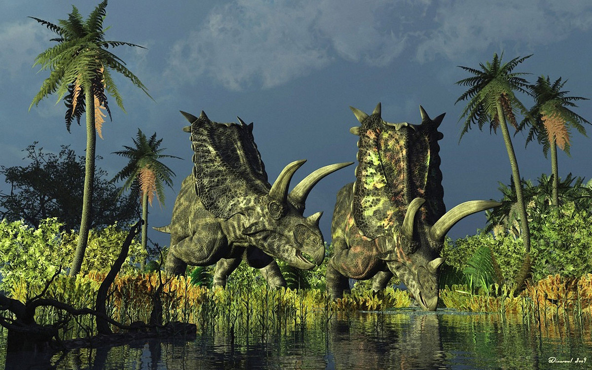 Pentaceratops là chi khủng long sống vào 75-73 triệu năm trước, phân bố ở Mỹ. Dài 8 mét, nặng 4-5 tấn, chúng là một trong những chi khủng long mặt sừng kích thước lớn. Dù tên gọi có nghĩa là 5 sừng, thực tế chúng chỉ có 3 sừng và 2 ụ lồi ở 2 bên má.