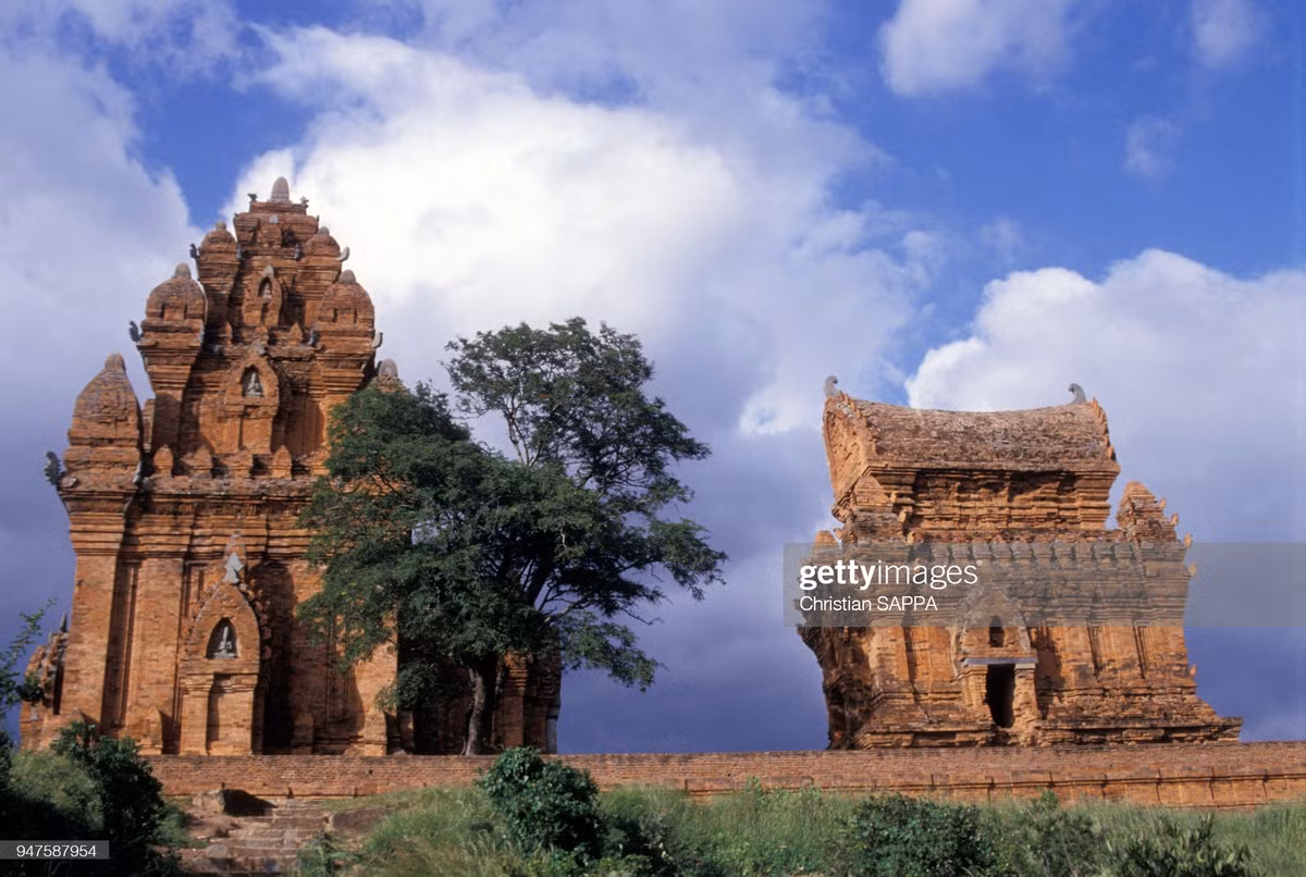 Tháp PoKong Garai ở Phan Rang - Tháp Chàm, Ninh Thuận.
