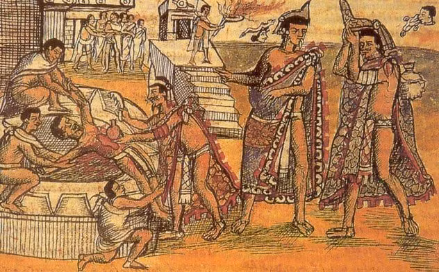Mặc dù giết người tế thần là một truyền thống tôn giáo của người Aztec, song phong tục đó không diễn ra thường xuyên như thực dân Tây Ban Nha muốn thế giới tin.