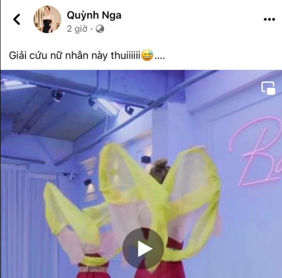Quynh Nga khoe vu dao cuc dinh, Viet Anh lien doi giai cuu luon?