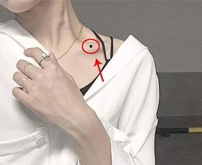 Sau khi kết hôn, họ mang đến nguồn tài lộc vô tận cho chồng, là ngôi sao may mắn giúp chồng làm ăn phát đạt. Phụ nữ có nốt ruồi này thường có cuộc sống ấm êm, sung sướng, vợ chồng hạnh phúc, con cái thành tài. 